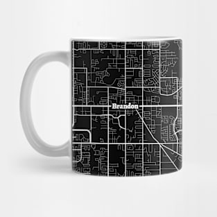 Brandon Florida Map | Map Of Brandon Florida | Brandon Map Mug